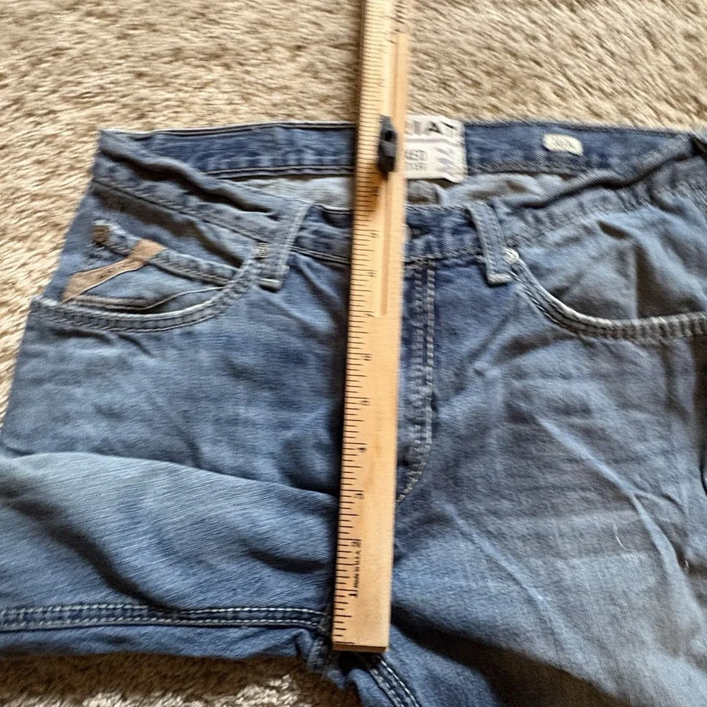 Ariat M4 Relaxed Straight Leg Men's 32x33 Blue Jeans Western